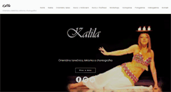 Desktop Screenshot of kalila.sk